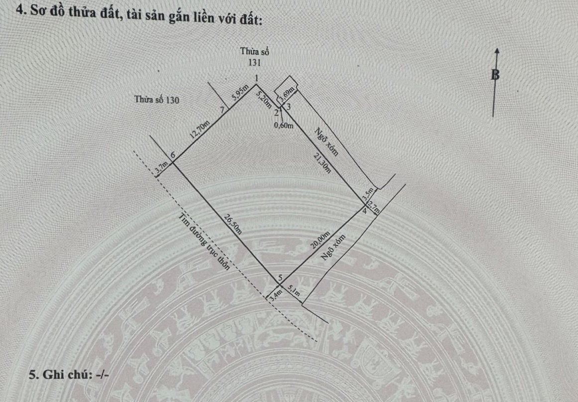 BÁN ĐẤT MẶT ĐƯỜNG TRỤC THÔN GIỮA KHU DÂN CƯ